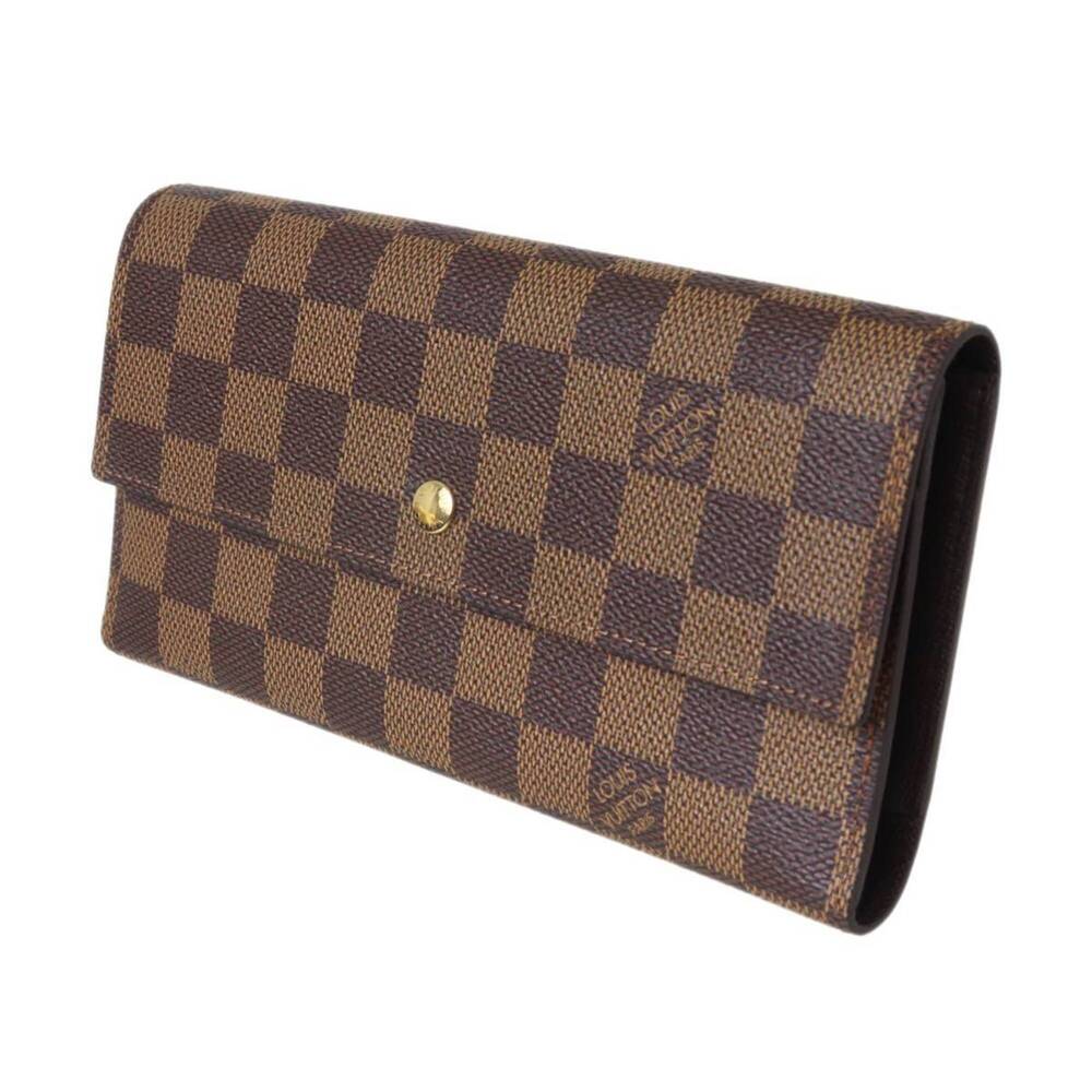 LOUIS VUITTON Louis Vuitton Portefeuille Tresor International Tri-fold Long W... - Picture 1 of 9